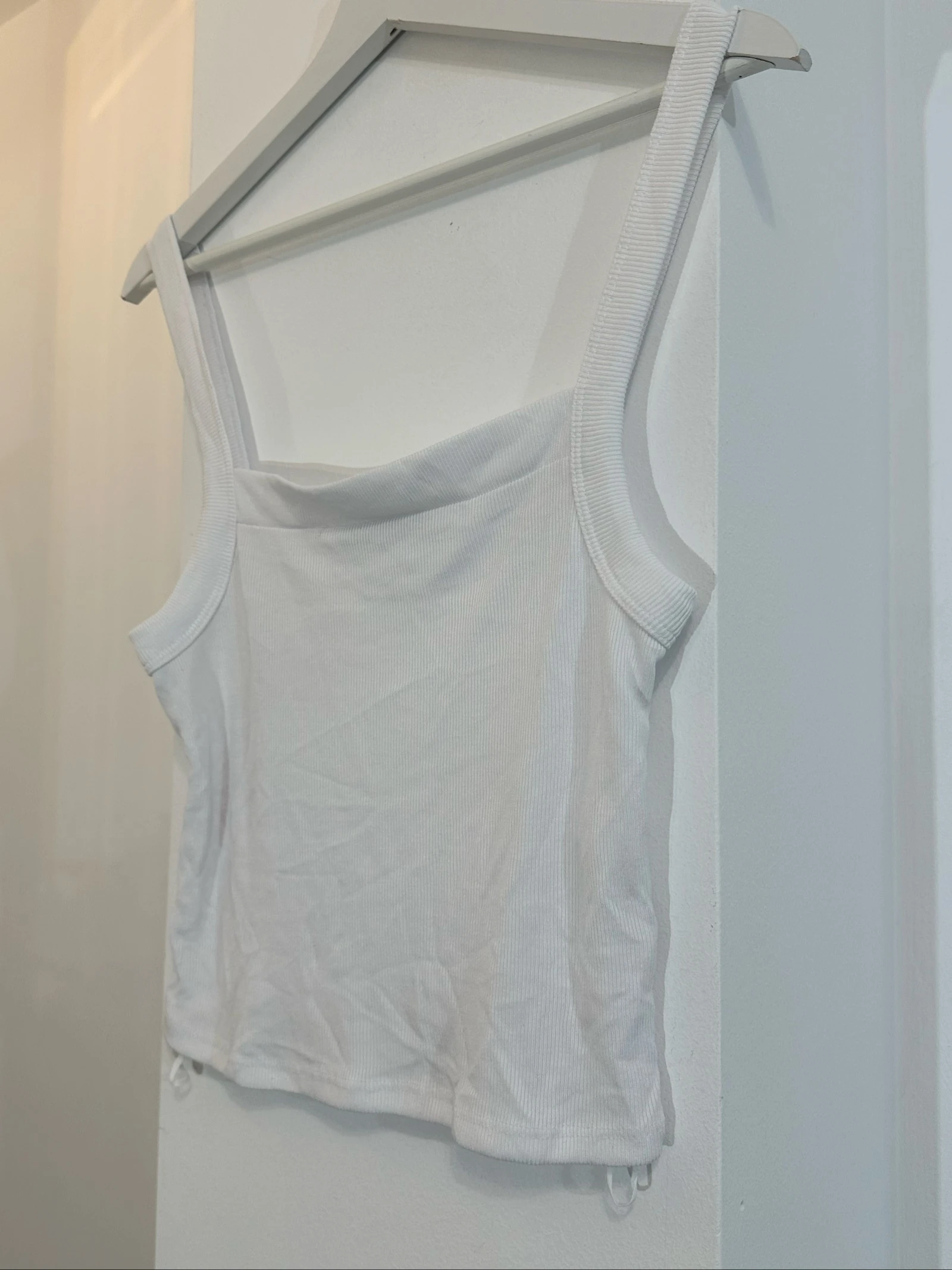 Top basique blanc Zara – Taille M – Neuve – photo 3